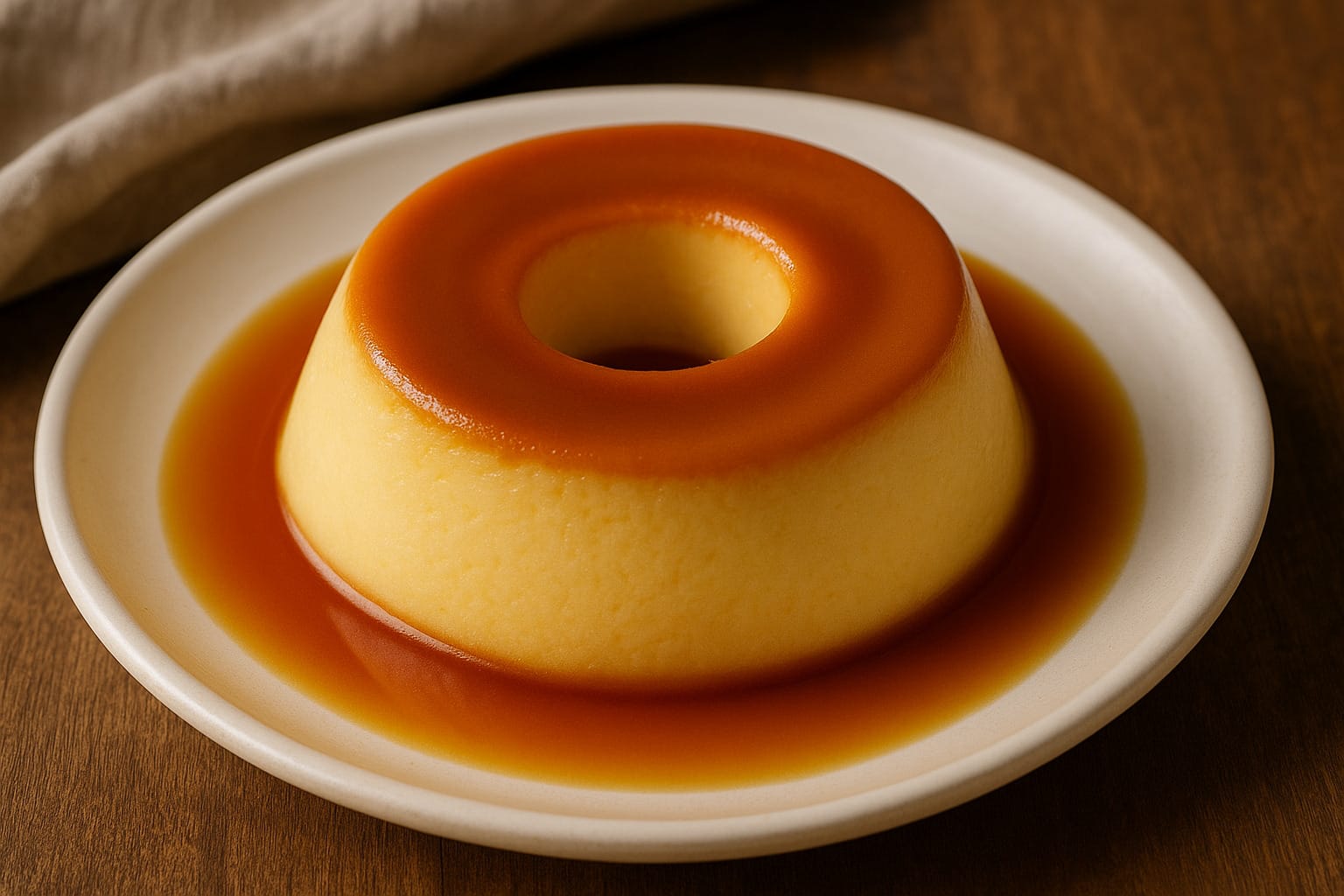 Você Não Vai Acreditar Como Esse Pudim Fit Fica Tão Cremoso com Só 3 Ingredientes!