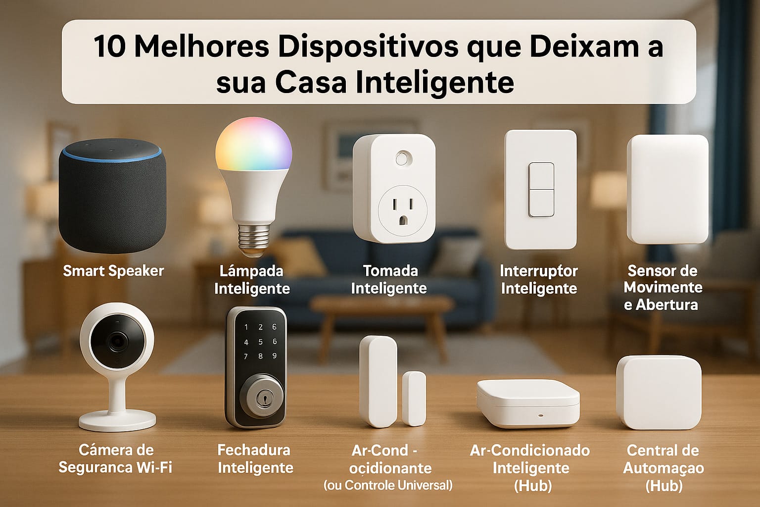 10 Melhores Dispositivos que Deixam a sua Casa Inteligente e Como São Instalados!